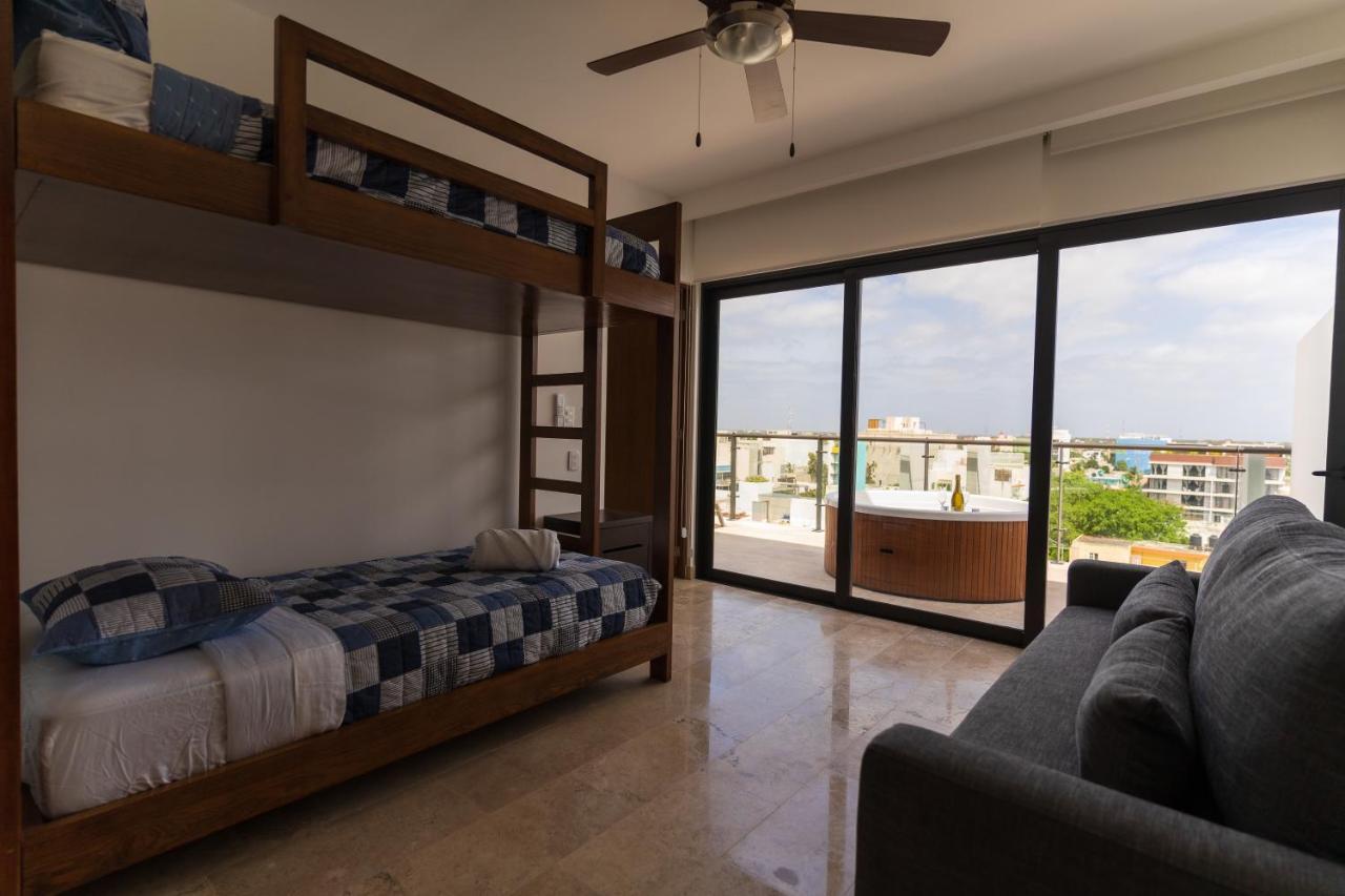 פלאייה דל כרמן New & Equipped Apartment Steps From The Beach With Pool Jacuzzi By Yeah מראה חיצוני תמונה